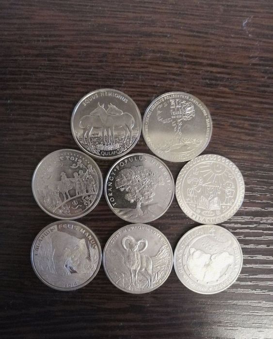 Коллекционные монеты рк