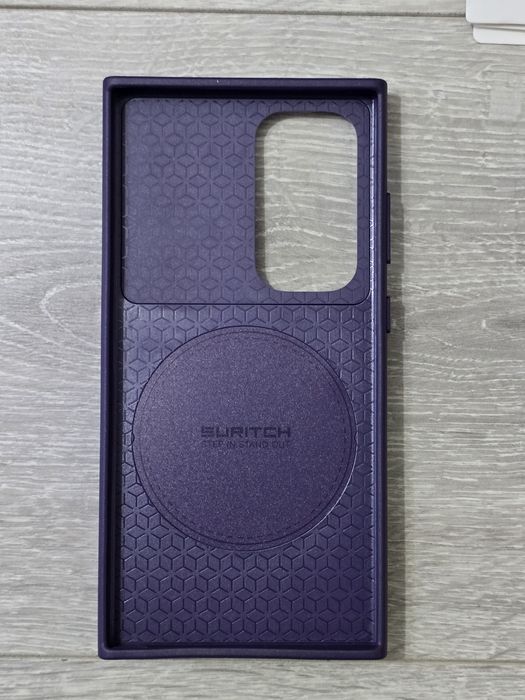 Husă Samsung Galaxy S24 Ultra – Curea rotativă 360° + Capac glisant