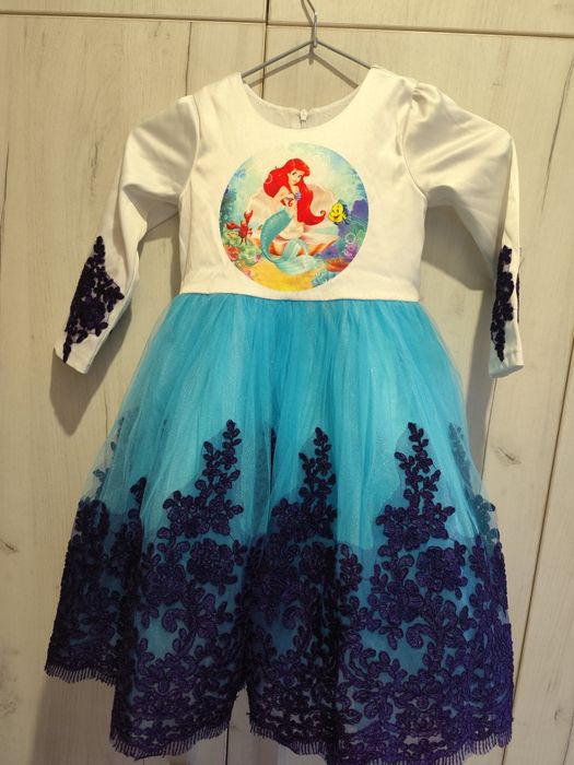 Детска рокля с малката русалка