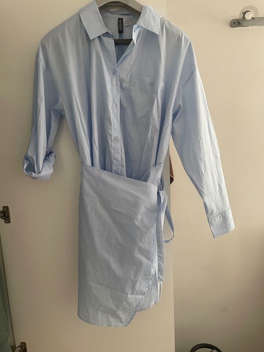 Рокля риза с прехвърляне HM