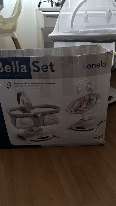 Люлка бебешка 2в1 lionelo Bella Set