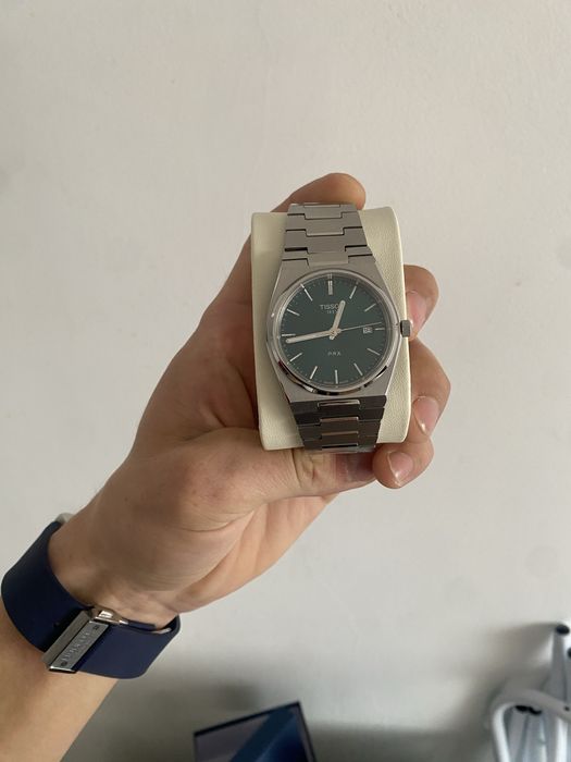 Tissot PRX Green Dial Silver