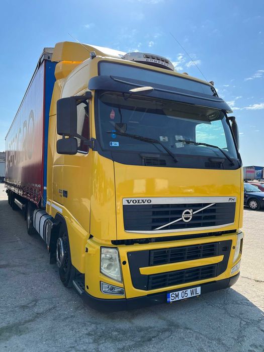 Vand MAN TGA cu diagrama si Volvo FH500-EEV din 2014