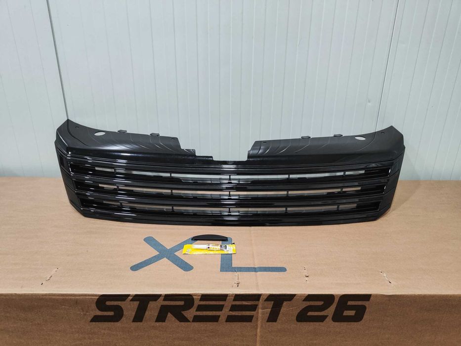 Grila Centrala VW Passat B7 3C (2010-2014) Negru Lucios FARA Logo
