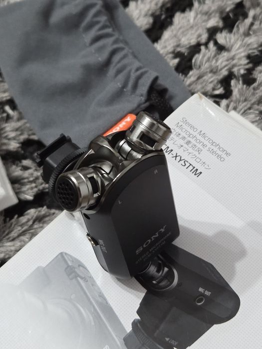 Microfon Stereo SONY ECM XYST1M, ca nou.