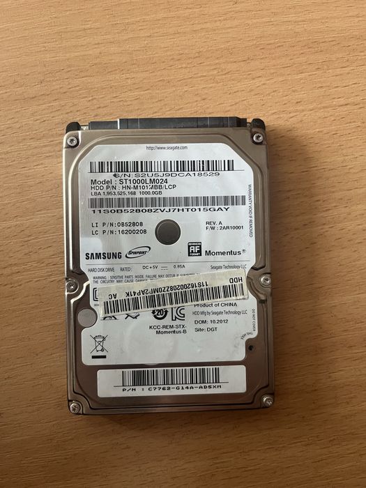 Жесткий диск , HDD Samsung 1тб