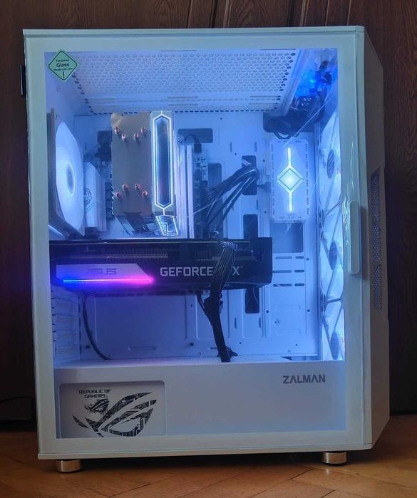 Геймърски компютър Ryzen 5600x, GeForce RTX 3060ti, 32gb ddr4,1tb nvme