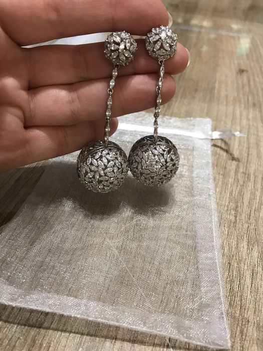 Серьги для вечернего наряда на новый год!