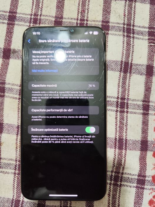 Schimb iphone 11 pro max si sistem genius