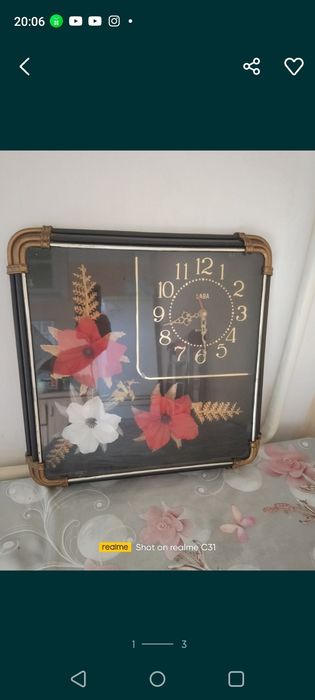 Небольшой красный ковёр 1.70 на 1.20