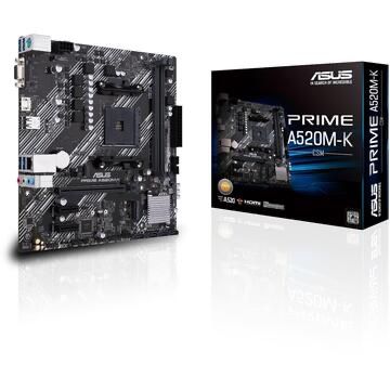 Placa de baza Asus PRIME A520M-K  AM4 DEFECTA