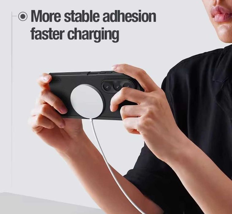 Husa, Nillkin Frosted Shield Fold pentru Samsung Galaxy Z Fold7, Negru