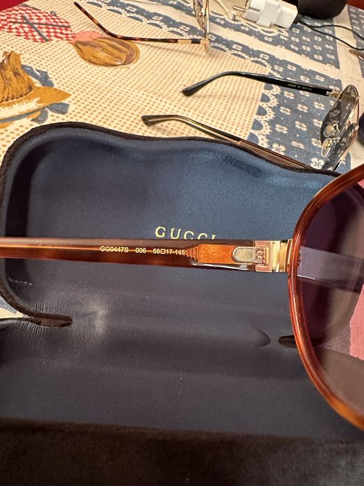 Ochelari de soare Gucci 0447S-001 Barbati what- app răspund la mesaje