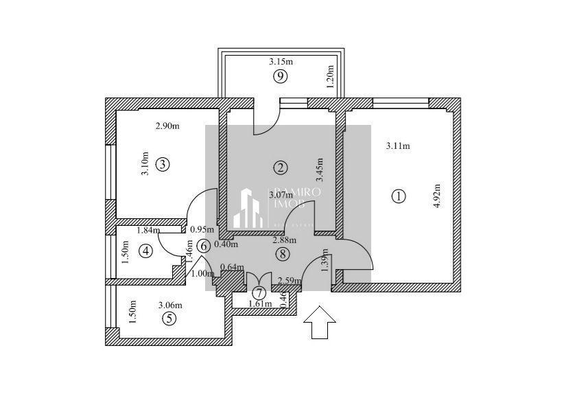 Apartament 3 camere decomandat - Piata Progresul / Soseaua Giurgiului