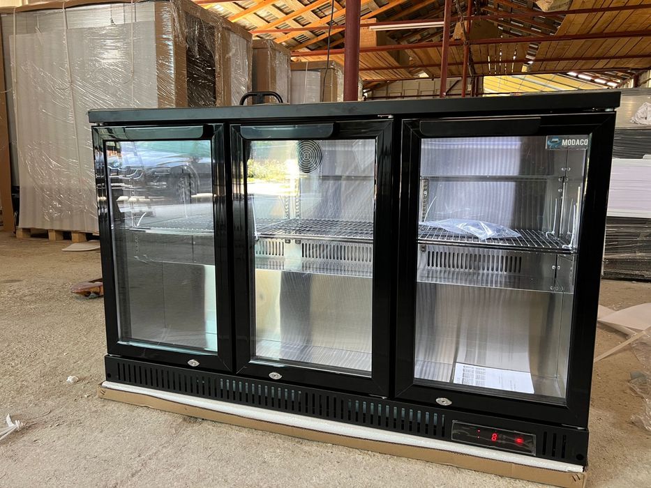 Minibar frigirific cu geam 3 usi