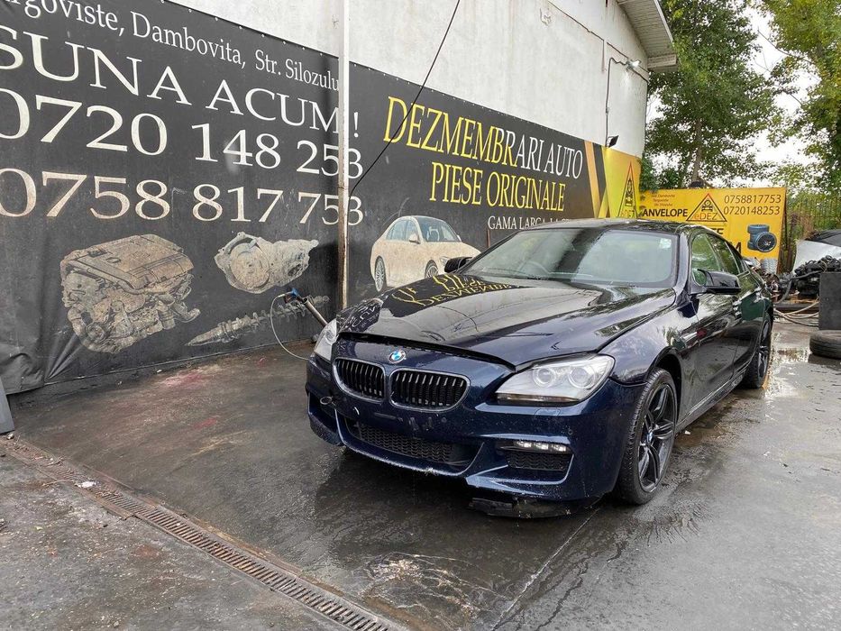 Dezmembrez bmw seria 6 gc f12 m-pachet 640d 313 cp/bara fata m/aripa/