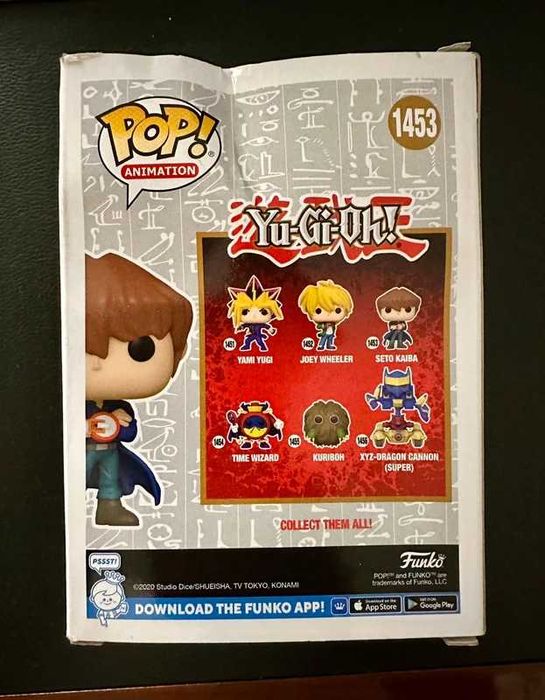 Funko Pop! Yu-Gi-Oh – Seto Kaiba #1453 – Figurina Vinyl