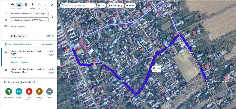Teren 1200 mp + casă bătrânească – Tânganu, Cernica, Ilfov