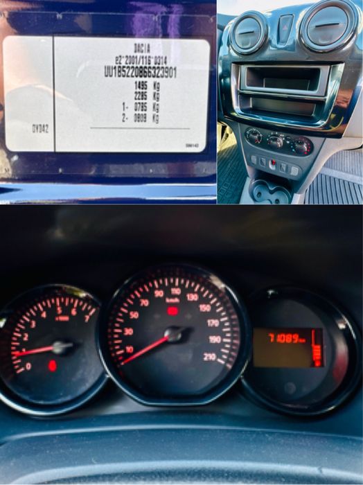 Fara clima, Dacia Sandero 2021, 71.000 km, fara clima, echipare baza(chel)