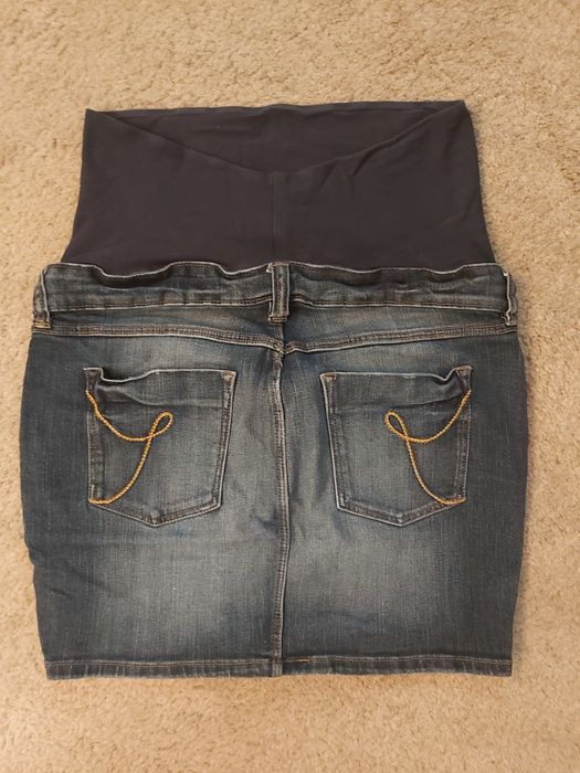 Лятна дънкова пола за бременни H&M Mama размер S