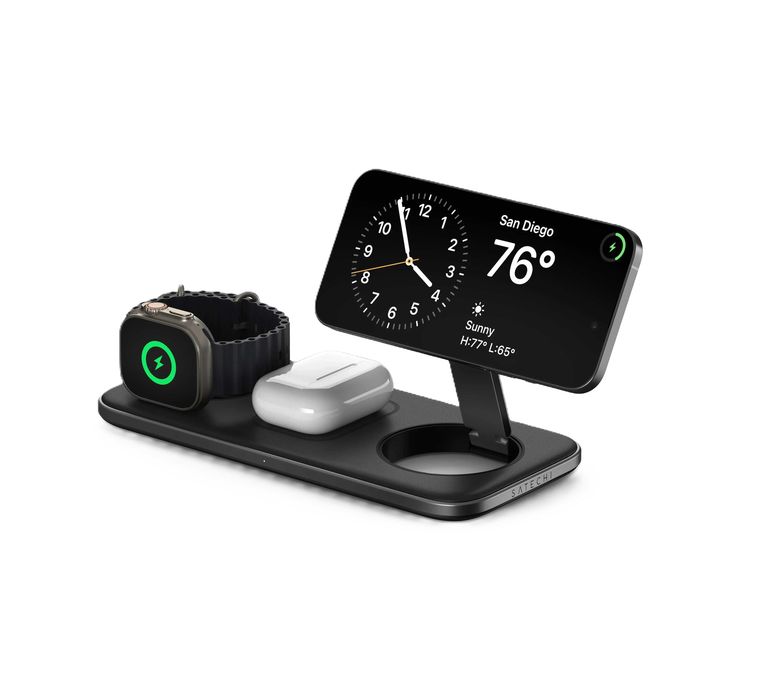 ( Беспроводная зарядная 3-в-1 Qi2 Trio Wireless Charging Pad