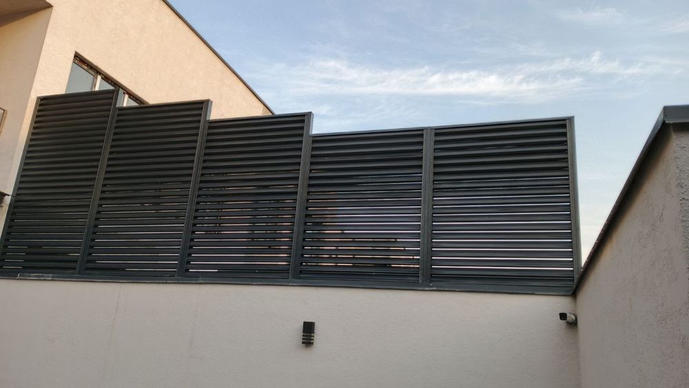 Жалюзи заборы, односторонний,  Двусторонний, на заказ.