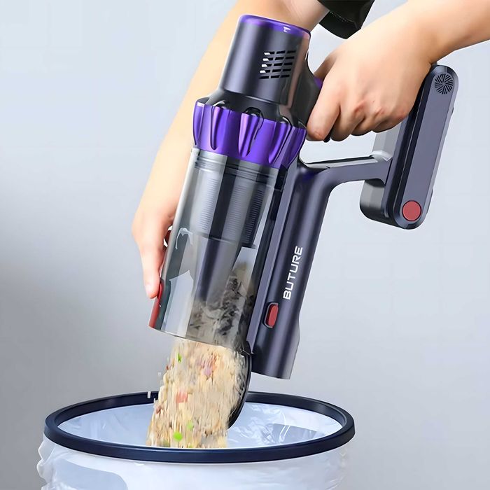 Безжична прахосмукачка BUTURE VC70 – 33KPA, LED, 55 мин автономност