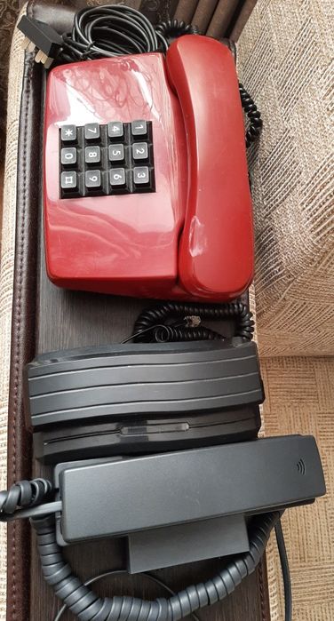 Телефоны стационарные Panasonic (серый, черный)!