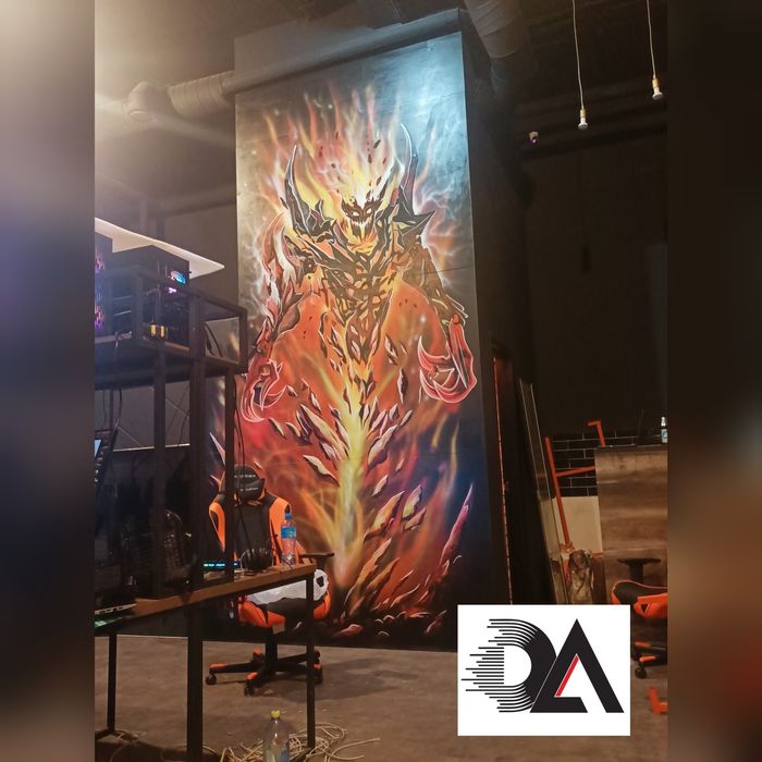 Роспись стен, картины настенные, Граффити, graffiti