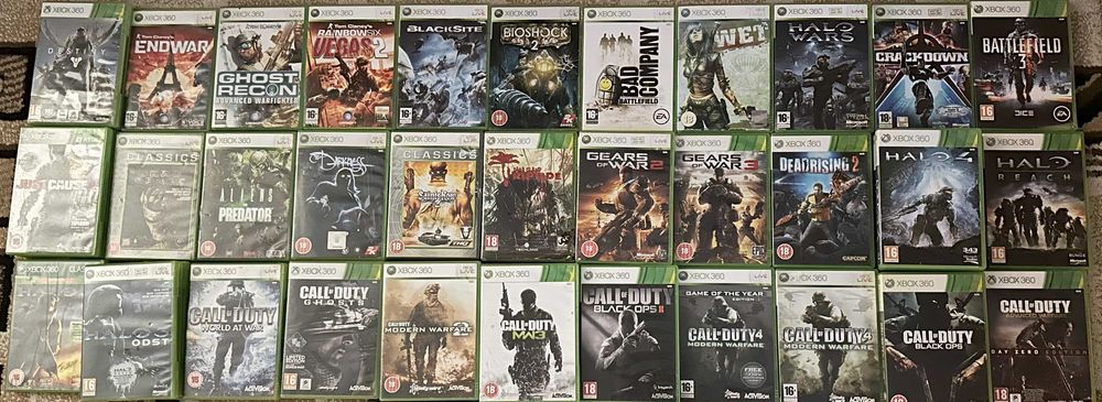 Lot Jocuri XBOX 360 Partea 1