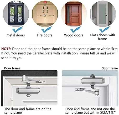 Автоматичен затварящ механизъм за врати Marie 23-45 кг серт. по EN1154