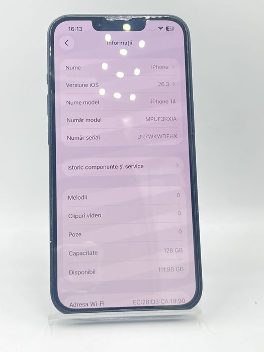 Amanet LuckyGold Colentina / Iphone 14 128gb/6gb ram #54572