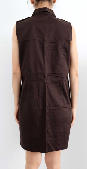 Vand rochie maro bumbac, Camaieu, marimea 42-44