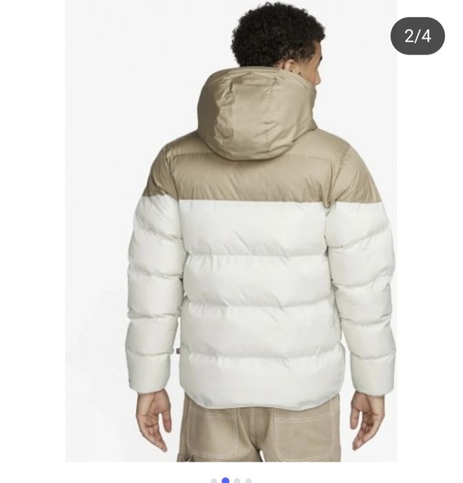 Nike Storm Fit Primaloft Windrunner Zip Puffer Jacket Coat Sail DR9605