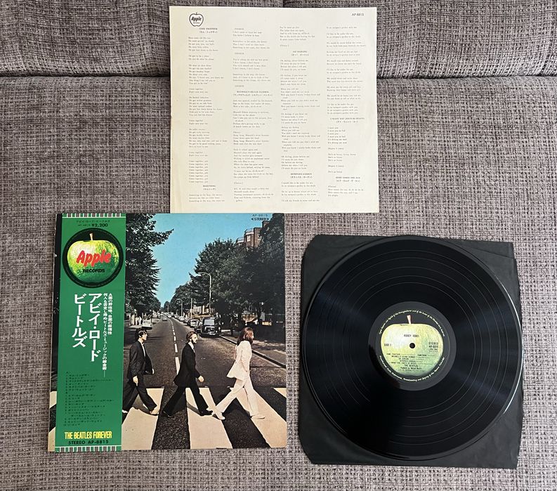 The Beatles – Abbey Road (AP-8815) Japan Press