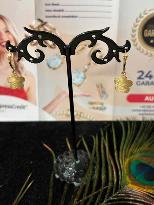Cercei aur 14k 1.90g (B.61553.3-Tatarasi) Garantie 2 ani-850 lei