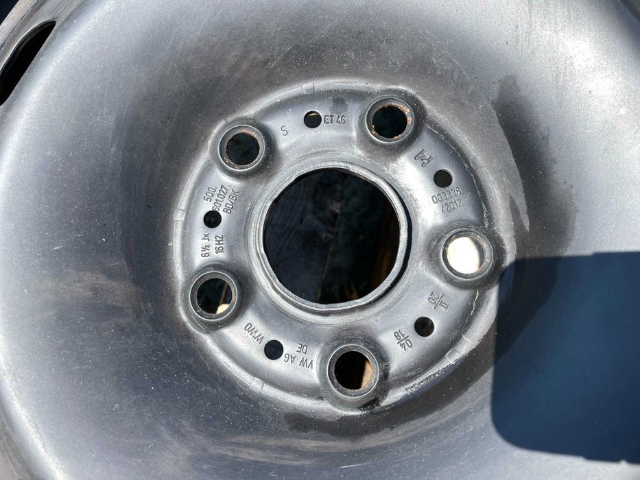 16 джанта 5х112 Audi A3 Seat Leon Skoda Octavia Volkswagen 6,5J et46