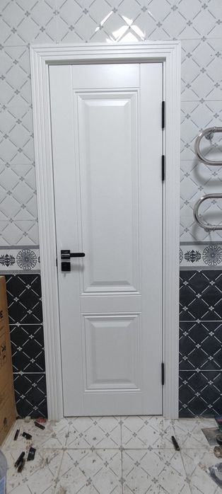 Установка дверей.Есік орнату