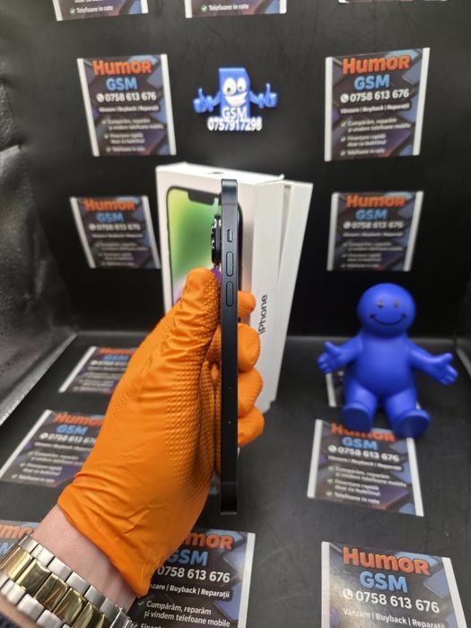 iPhone 14 Plus / Black / 128GB / 100% / Garantie / Posibilitate Rate