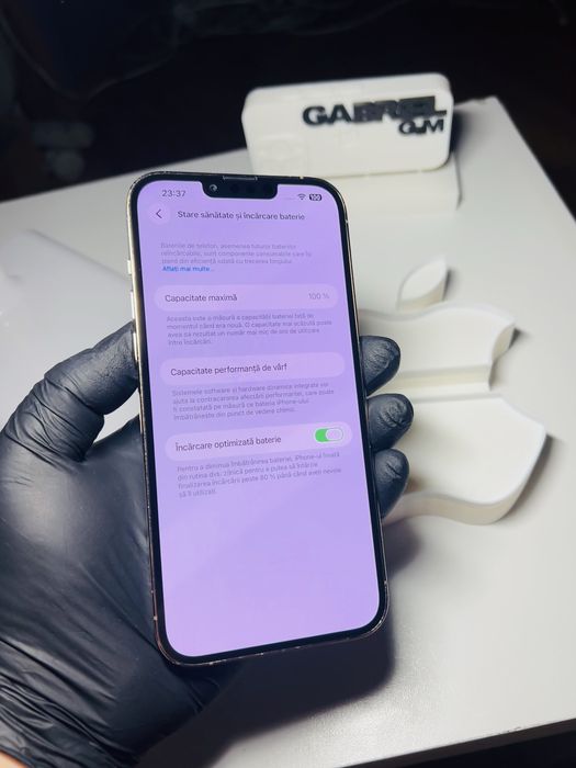 Iphone 13 pro mac gold 256 gb 100% bat Garantie