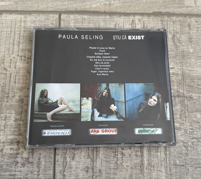 Cd original muzica romaneasca - Paula Seling - Stiu Ca Exist
