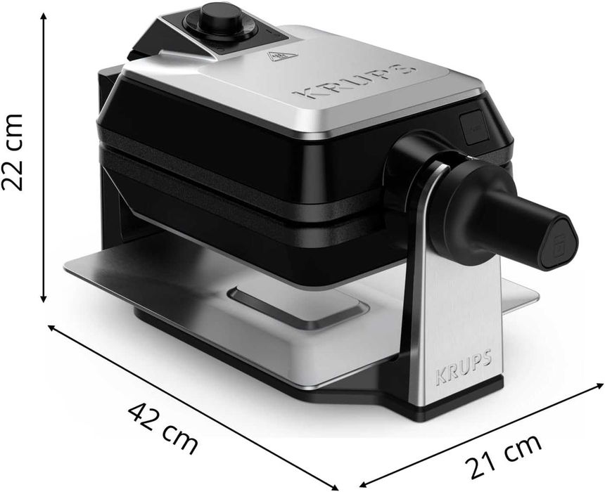 Професионален гофретник Krups FDD95D, 1200W