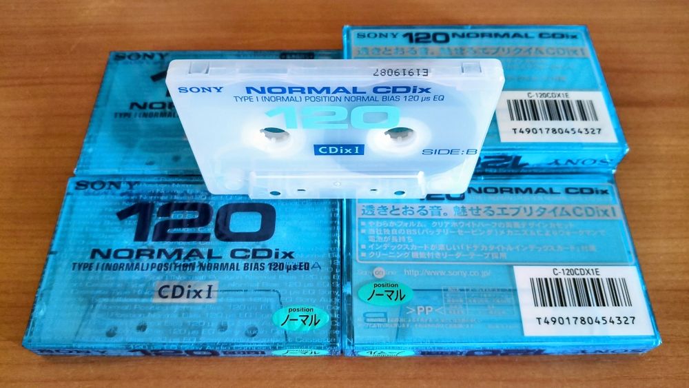 Аудиокассета SONY CDixI-120