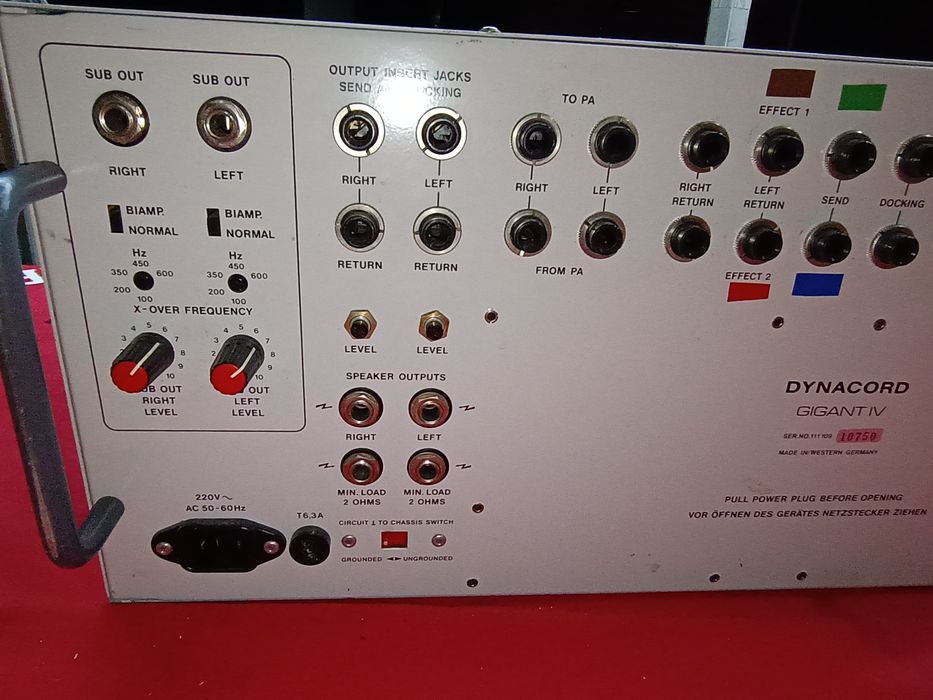 Mixer putere Dynacord GIGANT 4