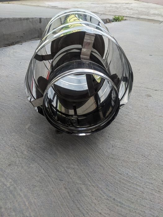 Pălărie burlan inox anti vânt diam/150mm