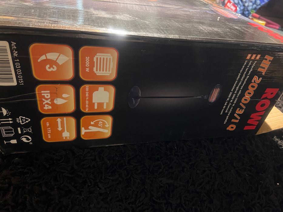 Încălzitor terasă electric quartz