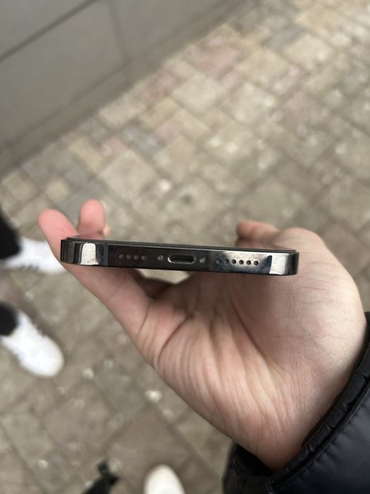 Айфон 12 про макс черный