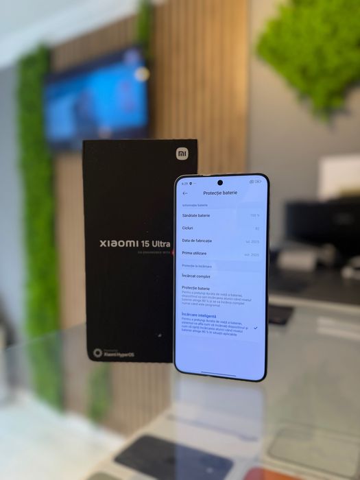 **ATS GSM**Xiaomi 15 Ultra 512Gb/Baterie100%/Fact+Gar 22 luni