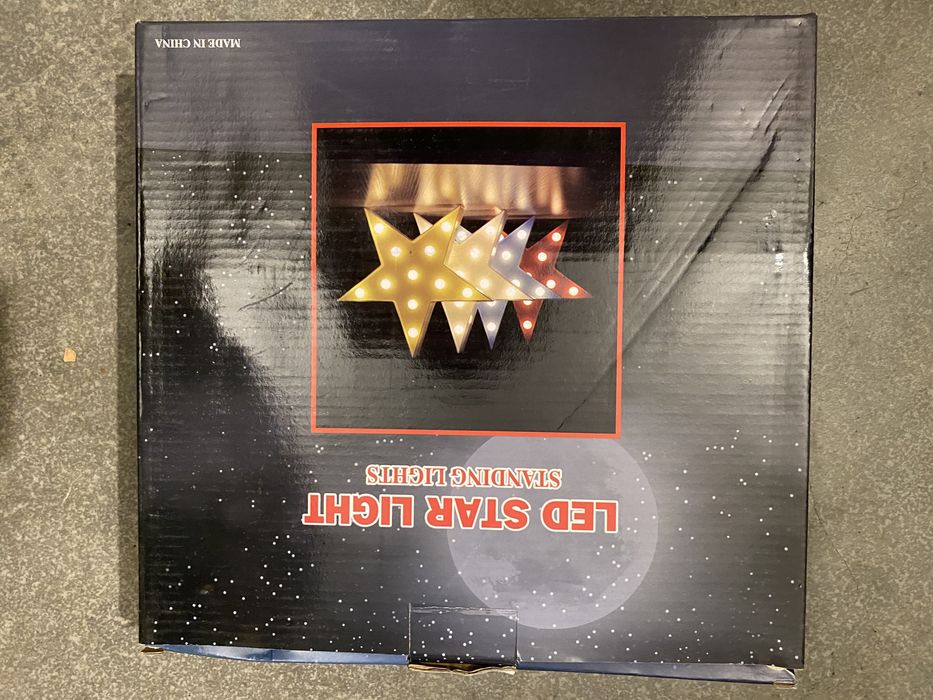 Stea cu leduri cu baterii