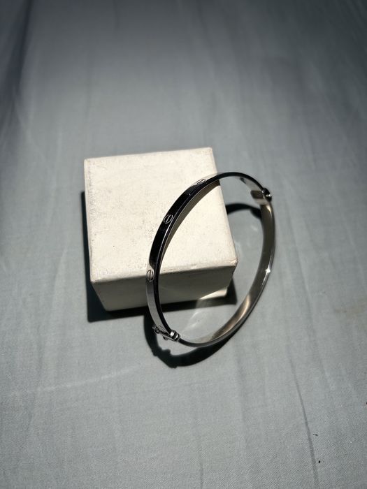 Браслет белое золото